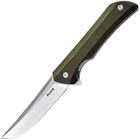 Нож складной Ruike Hussar P121-G (длина: 215мм, лезвие: 88мм), зеленый - изображение 1