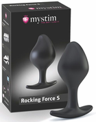 Біполярна анальна пробка Mystim з електроімпульсів Rocking Force Butt Plug S (21763000000000000) - зображення 5