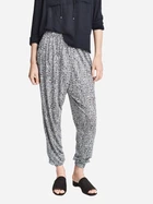 Брюки женские H&M 0186372_волны_02 XS Белые (KAY2000000679334)