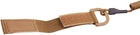 Страховочный шнур Grand Way S03-комбинированный с D-кольцом Коричневый (S03(brown)) - изображение 2