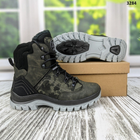 Мужские зимние тактические ботинки берцы Dago Style хаки с камуфляжем 44 р (28,5 см) 3284 - изображение 3
