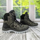 Мужские зимние тактические ботинки берцы Dago Style хаки с камуфляжем 41 р (26,5 см) 3284 - изображение 7