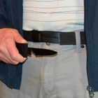 Нож - ремень с пряжкой Grizzly (нержавеющая сталь, полная длина 17.5см), нейлоновый - изображение 10