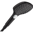 Душевая лейка HANSGROHE Raindance с кнопкой 120мм пластик черная 26520670