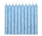 Набір свічок з пальмового воску Сandlesbio Palm wax 2х18 см 30 штук Блакитні (WP 10 - 20/180) - зображення 1