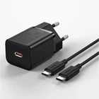 Сетевое зарядное устройство с входом Type-C BASEUS Super Si Quick Charger (1Type-C, 3A/25W, PD/QC). Black