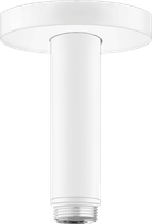 Кронштейн для верхнього душу Hansgrohe зі стелі S 100 мм Matt White 27393700