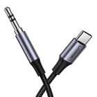 Перехідник Ugreen кабель Type-C - 3.5mm mini jack 1M (AV143)