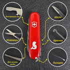 Нож складной, мультитул Victorinox Fisherman (91мм, 17 функций), красный 1.4733.72 - изображение 2