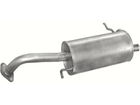 Глушник Мазда 323Ф (Mazda 323F) 1.5 i 16V 09/98-01/01 (12.193) Polmostrow алюминизированный