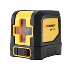 Лазерный уровень нивелир SNDWAY SW-311R красный луч + кронштейн + сумка желтый