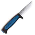 Нож фиксированный Mora Pro S (длина: 206мм, лезвие: 91мм), черный/синий - изображение 2