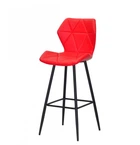 Барный стул Onder Metal TORINO ЭК красный 1007 BAR 75 - ML