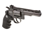 Пневматический револьвер Gletcher SW B4 Smith & Wesson Смит и Вессон газобаллонный CO2 120 м/с - изображение 3