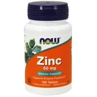 Цинк NOW Zinc Gluconate 50mg, 100 таб.