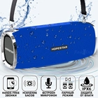 Портативна блютуз колонка Hopestar 35Вт A6 IPX6 мікрофон для гучного зв'язку - потужний бас - Bluetooth музична портативна акустична блютуз Blue - зображення 1