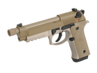 Пістолет SRC Beretta SR9A3 GBB CO2 Tan - изображение 4