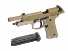Пістолет SRC Beretta SR9A3 GBB CO2 Tan - зображення 7