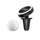 Автотримач для телефону магнітний BOROFONE BH6 Platinum на дефлектор (на затиску) Чорний