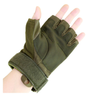 Перчатки тактические беспалые замшевые MFH Protect, цвет койот, M - изображение 7
