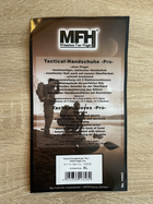 Перчатки тактические беспалые замшевые MFH Protect, цвет койот, XL - изображение 4