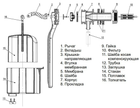 Поплавок для унитаза с нижней подводкой схема