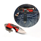 Складной нож брелок Mini Knife красный подарочная упаковка - изображение 5