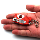 Складной нож брелок Mini Knife красный подарочная упаковка - изображение 6