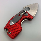 Складной нож брелок Mini Knife красный подарочная упаковка - изображение 8