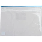 Папка на блискавці Buromax А5, plastic zipper blue (BM.3947-02)