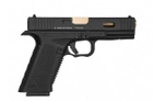 Пістолет пневматичний SAS G17 Blowback Gold - зображення 3