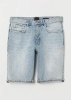 Шорты джинсовые H&M W28 Голубой 0478992_гол_22