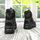 Чоловічі зимові камуфляжні черевики берці Dago Style сіро коричневого кольору 45 р (29 см) 3285 - зображення 7