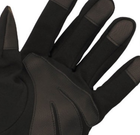 Тактичні рукавички MFH Softshell із частковим посиленням чорні р-р M (15780A_M) - зображення 4