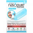 Комплект для промивання носа Nasopure флакон + 20 сольових пакетів - зображення 1