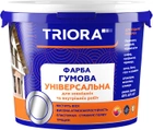 Краска резиновая TRIORA 1.2 кг RAL 7024 Графитовая (4823048030398) - изображение 1