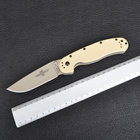 Нож складной Ontario RAT-1 Бежевый - изображение 11