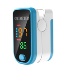 Пульсоксиметр на палец для измерения пульса и сатурации крови Pulse Oximeter MD 2437 с батарейками - изображение 4