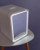 Холодильник для косметики B.FRIDGE с зеркалом 6 литров белый - изображение 3