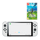 Набір Консоль Nintendo Switch OLED Model HEG-001 64GB White + Гра The Legend of Zelda Breath of The Wild