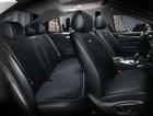 Накидки сидінь алькантару PREMIUM PALERMO Чорний Комплект (700 106) Elegant