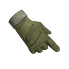 Перчатки тактические Lesko E002 Army Green M - изображение 4