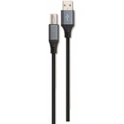 Кабель USB2.0 AM-BM 3м Cablexpert, сірий (CCBP-USB2-AMBM-10)