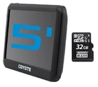 GPS навигатор COYOTE 528 MATE 128mb 4gb 5 дюймов с картами навигации + Карта памяти 32GB UHS-1 - изображение 1