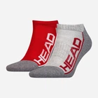 Набор носков HEAD Performance Sneaker 2P Unisex 791018001-070 35-38 р 2 пары Красный/Серый (8718824742755)