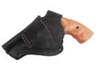 Кобура Beneks для Револьвер 3" поясная формованная с клипсой кожа Черная - изображение 5