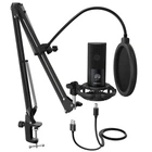Студійний конденсаторний мікрофон Fifine T669 Black