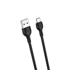 Кабель USB XO NB200 Type-C (2.1A) (1M) Чорний