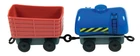 Железная дорога MEHANO MY FIRST TRAIN - Cars (2/1), blister 2 (E235-1)