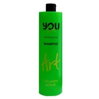 Шампунь для поврежденных волос You Look Professional Art Collagen Active с коллагеном, 1000 мл